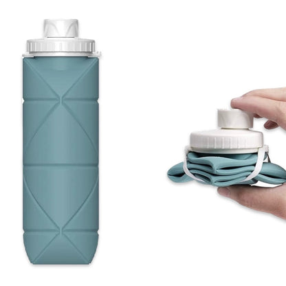 Water bottle. Foldable