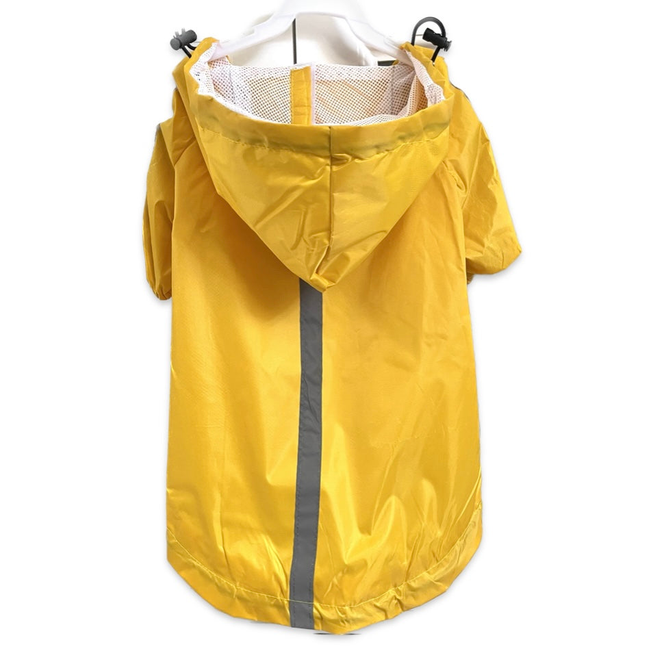 Raincoat for pets. Adjustable